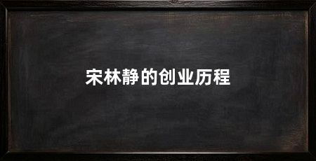 宋林静的创业历程