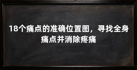 18个痛点的准确位置图，寻找全身痛点并消除疼痛