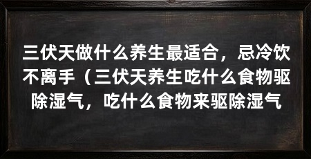 三伏天做什么养生最适合,忌冷饮不离手(三伏天养生吃什么食物驱除湿气,吃什么食物来驱除湿气