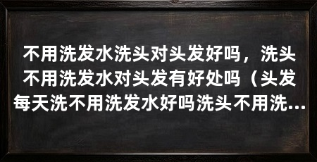 不用洗发水洗头对头发好吗，洗头不用洗发水对头发有好处吗（头发每天洗不用洗发水好吗洗头不用洗发水对头发有好处吗