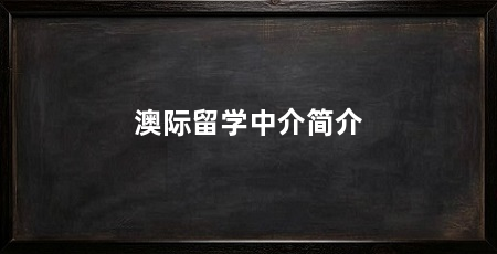 澳际留学中介简介