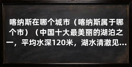 喀纳斯在哪个城市(喀纳斯属于哪个市)(中国十大最美丽的湖泊之一,平均水深120米,湖水清澈见底