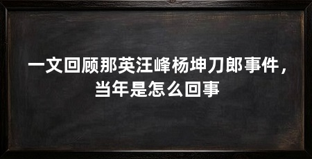 一文回顾那英汪峰杨坤刀郎事件,当年是怎么回事