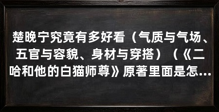 楚晚宁究竟有多好看(气质与气场、五官与容貌、身材与穿搭)(《二哈和他的白猫师尊》原著里面是怎么描写楚晚宁的