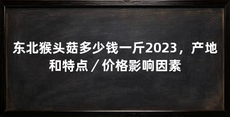 东北猴头菇多少钱一斤2023,产地和特点/价格影响因素