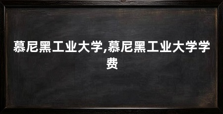 慕尼黑工业大学,慕尼黑工业大学学费
