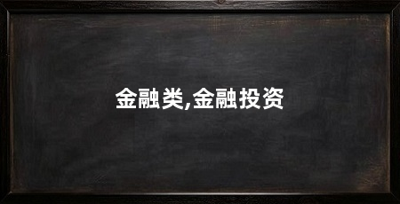 金融类,金融投资