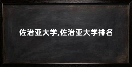 佐治亚大学,佐治亚大学排名