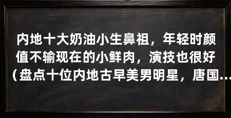 内地十大奶油小生鼻祖,年轻时颜值不输现在的小鲜肉,演技也很好(盘点十位内地古早美男明星,唐国强陈宝国年轻时期的气质