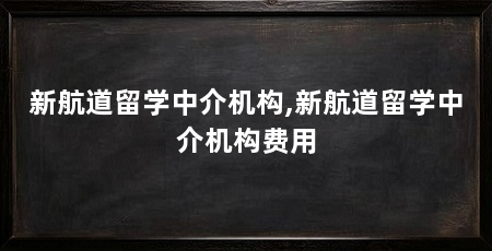 新航道留学中介机构,新航道留学中介机构费用