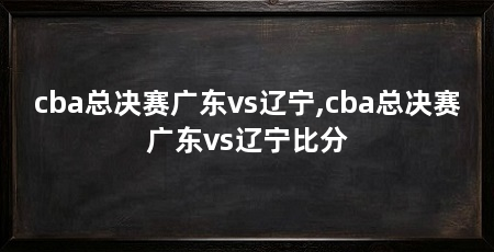 cba总决赛广东vs辽宁,cba总决赛广东vs辽宁比分