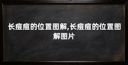 长痘痘的位置图解,长痘痘的位置图解图片