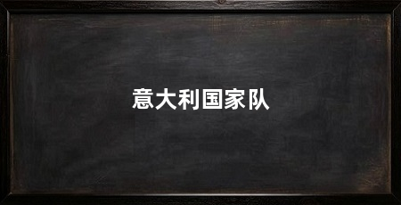 意大利国家队