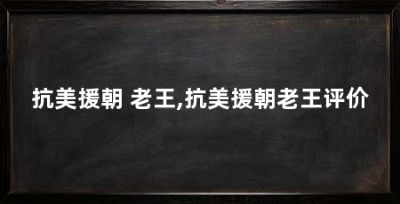 抗美援朝 老王,抗美援朝老王评价