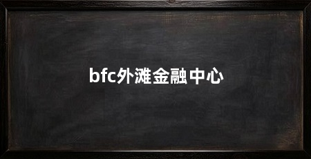 bfc外滩金融中心