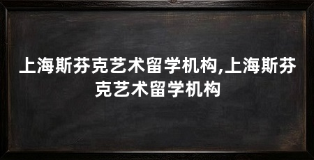 上海斯芬克艺术留学机构,上海斯芬克艺术留学机构