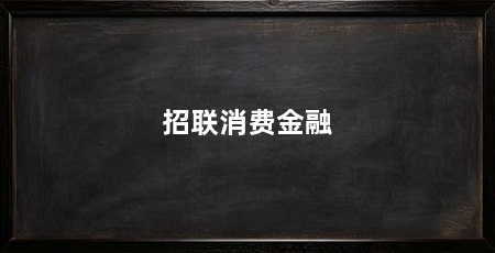 招联消费金融