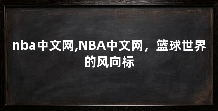 nba中文网,NBA中文网,篮球世界的风向标