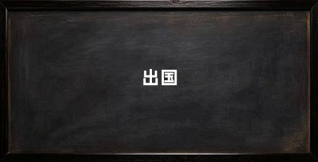 出国