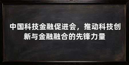 中国科技金融促进会，推动科技创新与金融融合的先锋力量