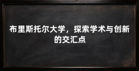 布里斯托尔大学,探索学术与创新的交汇点