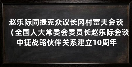 赵乐际同捷克众议长冈村富夫会谈（全国人大常委会委员长赵乐际会谈中捷战略伙伴关系建立10周年