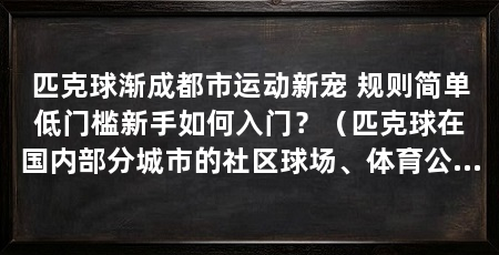 匹克球渐成都市运动新宠 规则简单低门槛新手如何入门？（匹克球在国内部分城市的社区球场、体育公园和商业运动馆里逐渐升温