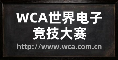 WCA世界电子竞技大赛