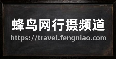 蜂鸟网行摄频道