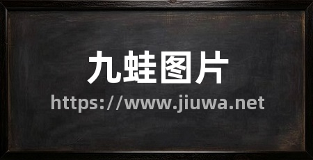 九蛙图片