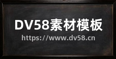DV58素材模板