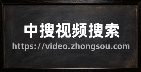 中搜视频搜索