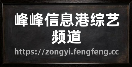 峰峰信息港综艺频道