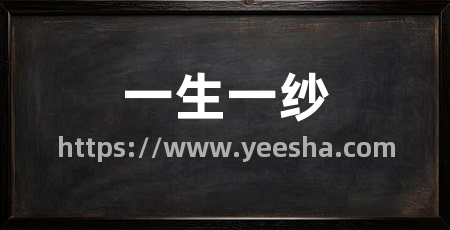 一生一纱