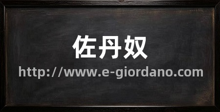 佐丹奴