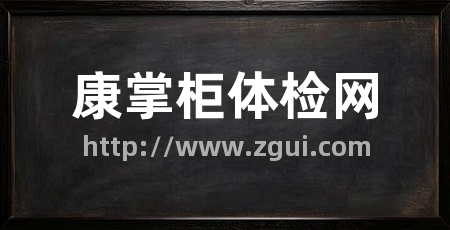 康掌柜体检网
