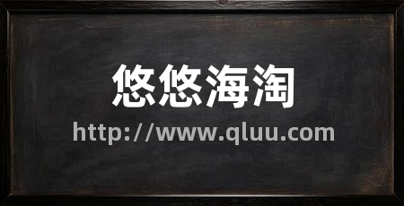 悠悠海淘