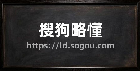 搜狗略懂