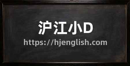 沪江小D