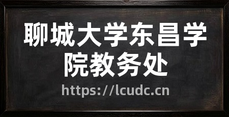 聊城大学东昌学院教务处