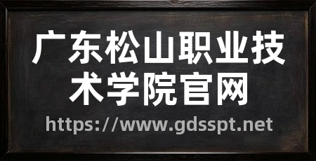 广东松山职业技术学院官网