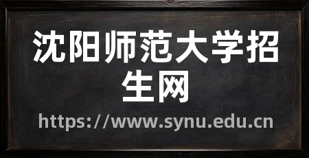 沈阳师范大学招生网