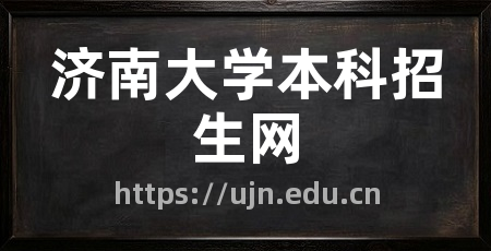 济南大学本科招生网