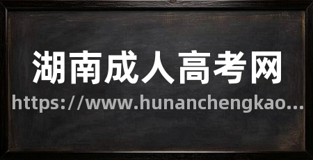 湖南成人高考网