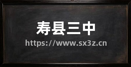 寿县三中