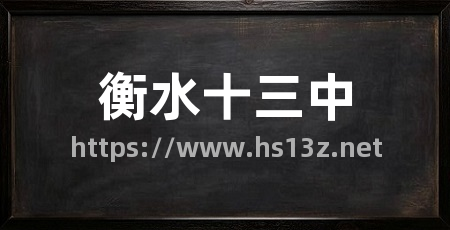 衡水十三中