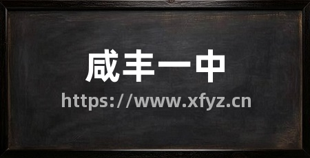 咸丰一中