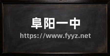 阜阳一中