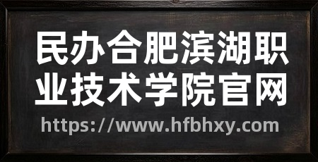 民办合肥滨湖职业技术学院官网