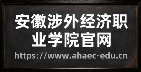 安徽涉外经济职业学院官网